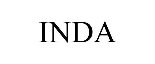 Trademark Logo INDA
