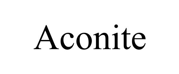 Trademark Logo ACONITE
