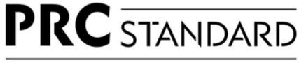 Trademark Logo PRC STANDARD