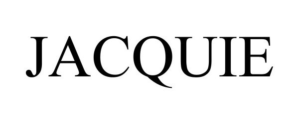 Trademark Logo JACQUIE