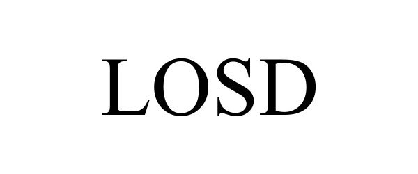 Trademark Logo LOSD