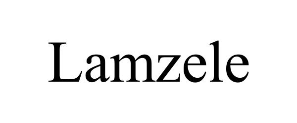 Trademark Logo LAMZELE