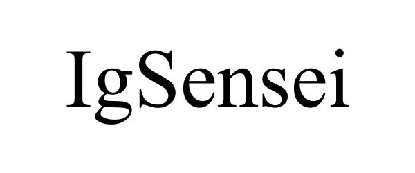 Trademark Logo IGSENSEI