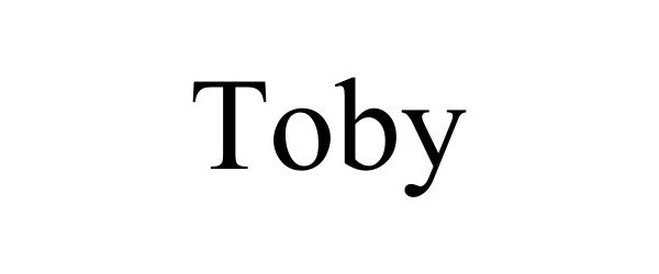 Trademark Logo TOBY