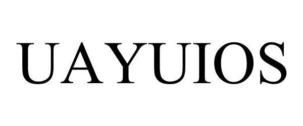  UAYUIOS