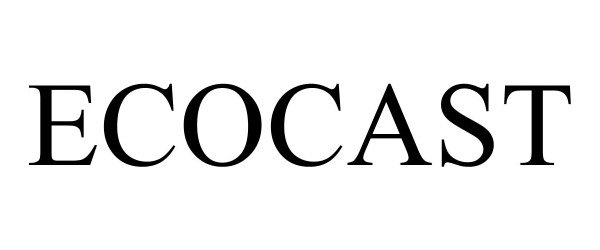 Trademark Logo ECOCAST