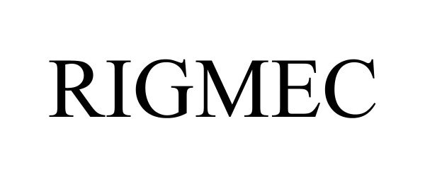 Trademark Logo RIGMEC