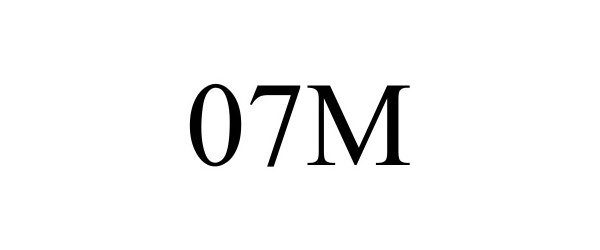 Trademark Logo 07M