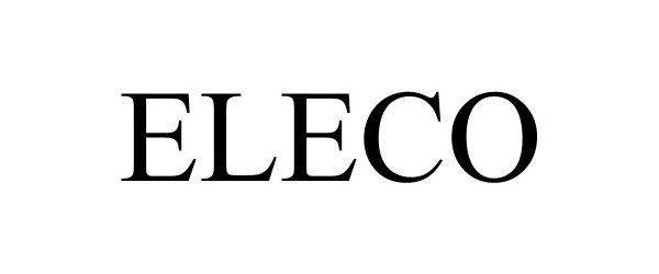 Trademark Logo ELECO