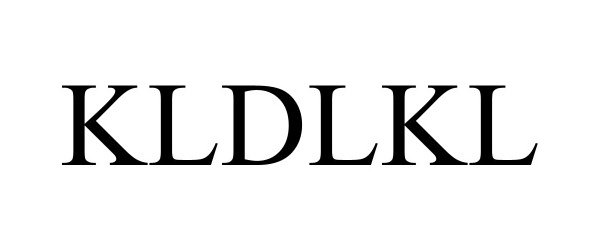 Trademark Logo KLDLKL
