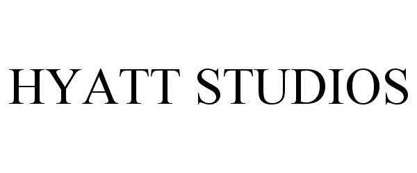 Trademark Logo HYATT STUDIOS