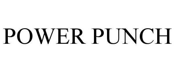 Trademark Logo POWER PUNCH