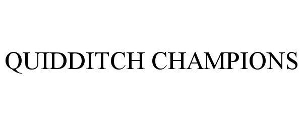 Trademark Logo QUIDDITCH CHAMPIONS