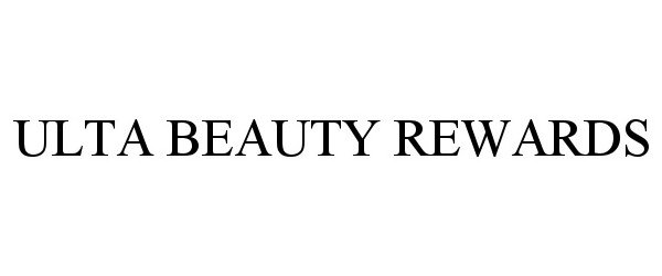 Trademark Logo ULTA BEAUTY REWARDS