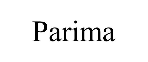 Trademark Logo PARIMA