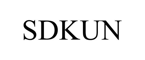 Trademark Logo SDKUN