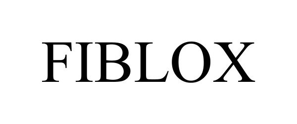 Trademark Logo FIBLOX