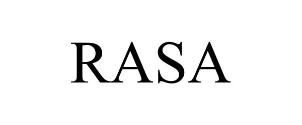 Trademark Logo RASA