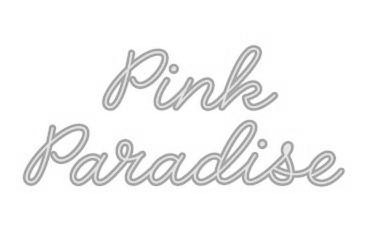 Trademark Logo PINK PARADISE