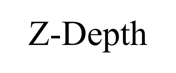 Trademark Logo Z-DEPTH