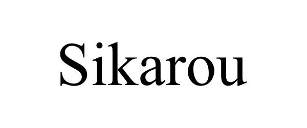 Trademark Logo SIKAROU