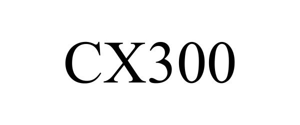 Trademark Logo CX300