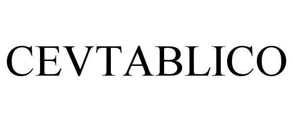 Trademark Logo CEVTABLICO