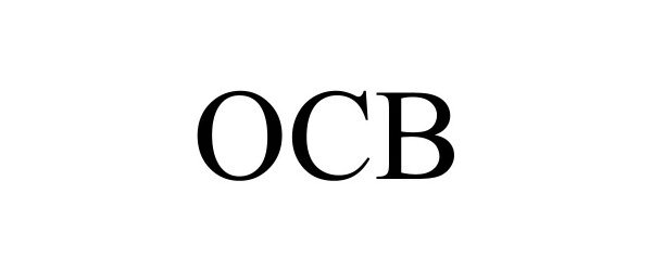 Trademark Logo OCB