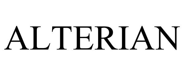 Trademark Logo ALTERIAN