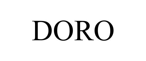 Trademark Logo DORO