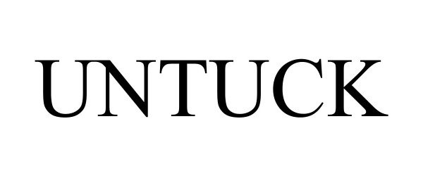 Trademark Logo UNTUCK