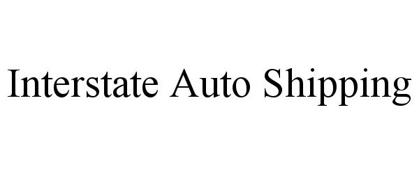 Trademark Logo INTERSTATE AUTO SHIPPING