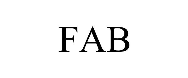 Trademark Logo FAB