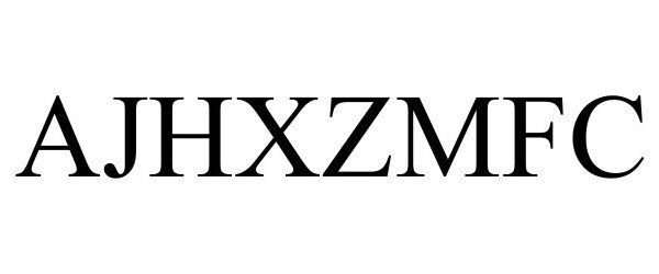 Trademark Logo AJHXZMFC