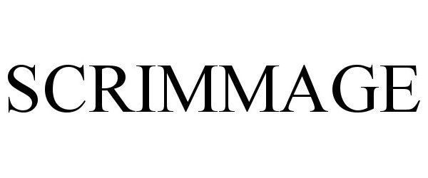 Trademark Logo SCRIMMAGE