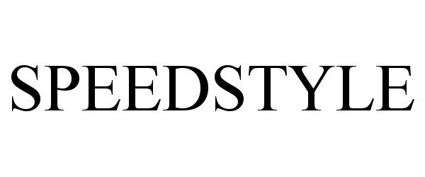 Trademark Logo SPEEDSTYLE
