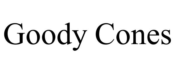 Trademark Logo GOODY CONES