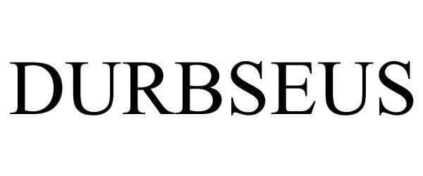 Trademark Logo DURBSEUS