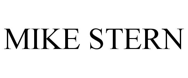 Trademark Logo MIKE STERN