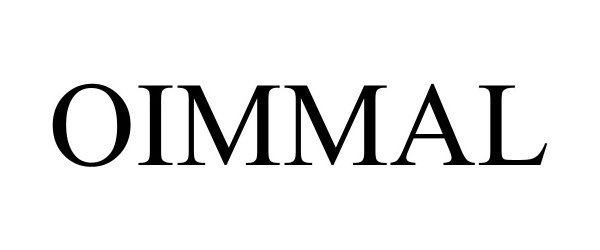 Trademark Logo OIMMAL