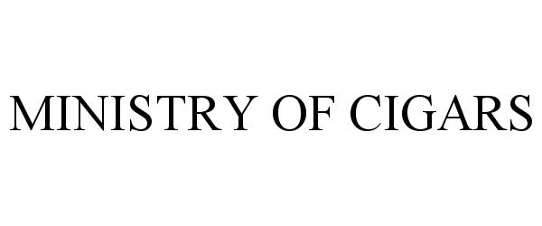 Trademark Logo MINISTRY OF CIGARS