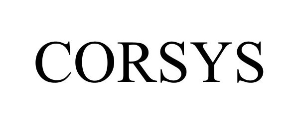  CORSYS