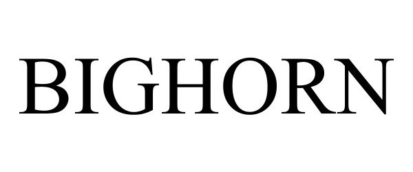 Trademark Logo BIGHORN
