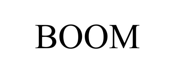 Trademark Logo BOOM