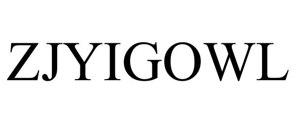 Trademark Logo ZJYIGOWL