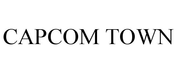 Trademark Logo CAPCOM TOWN