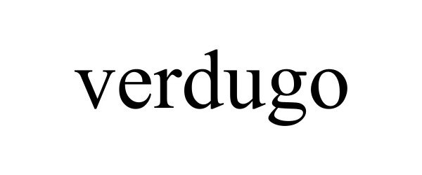 Trademark Logo VERDUGO
