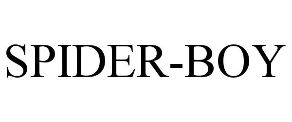 Trademark Logo SPIDER-BOY
