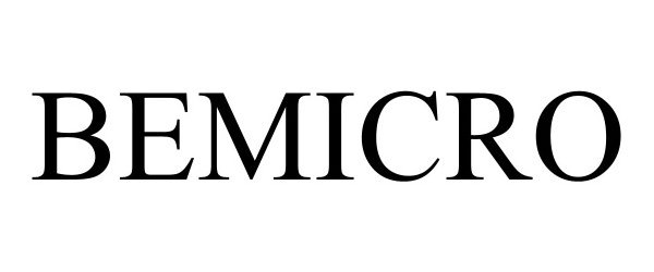 Trademark Logo BEMICRO