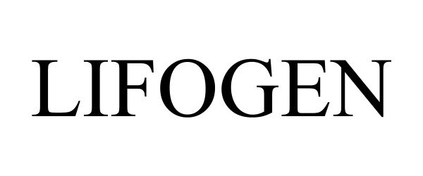 Trademark Logo LIFOGEN